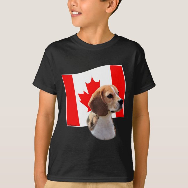 Camiseta Oh, Canadá...y Beagles. (Anverso)