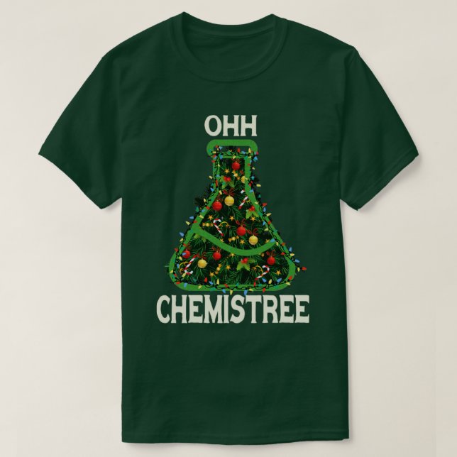 Camiseta Oh chemistree (Diseño del anverso)