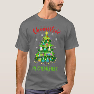 Camiseta Oh Chemistree Christmas Tree Chemistry Chemist