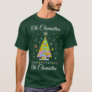 Camiseta Oh Chemistree Colorful Periódica Elements Chem
