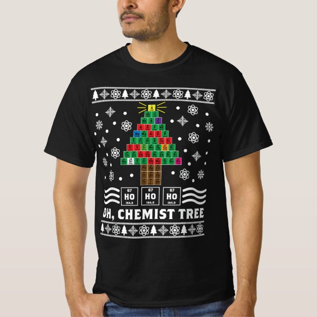 Camiseta Oh Chemistree Funny Science Design Gift (Anverso)