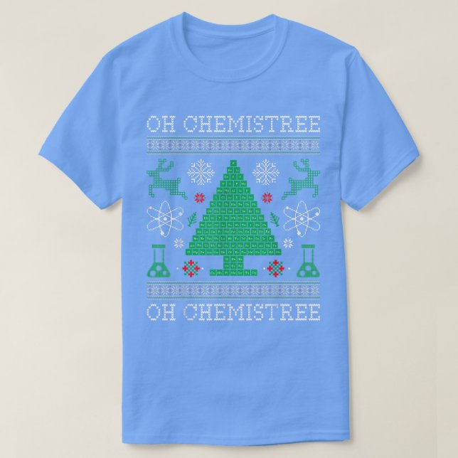 Camiseta Oh Chemistree Funny Science Gift Periodic Table pr (Diseño del anverso)