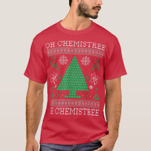 Camiseta Oh Chemistree Funny Science Gige Periódica Tabla p