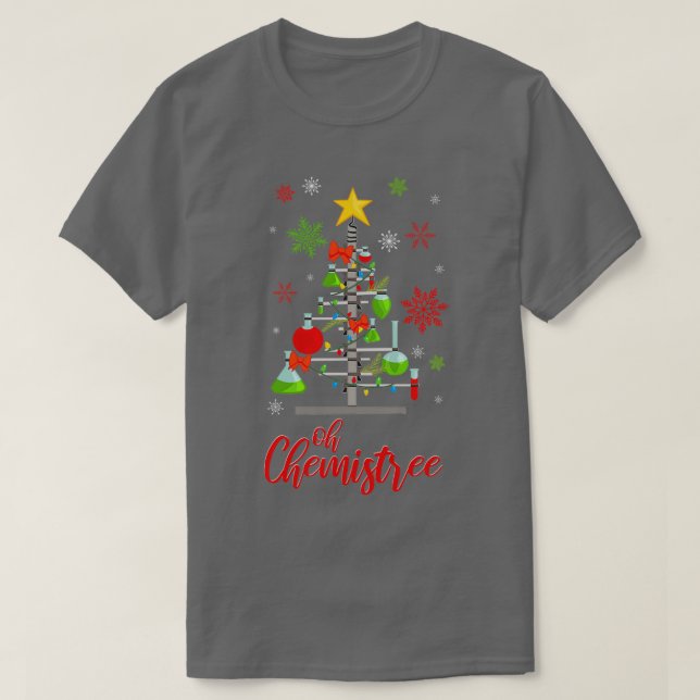 Camiseta Oh Chemistree Red (Diseño del anverso)