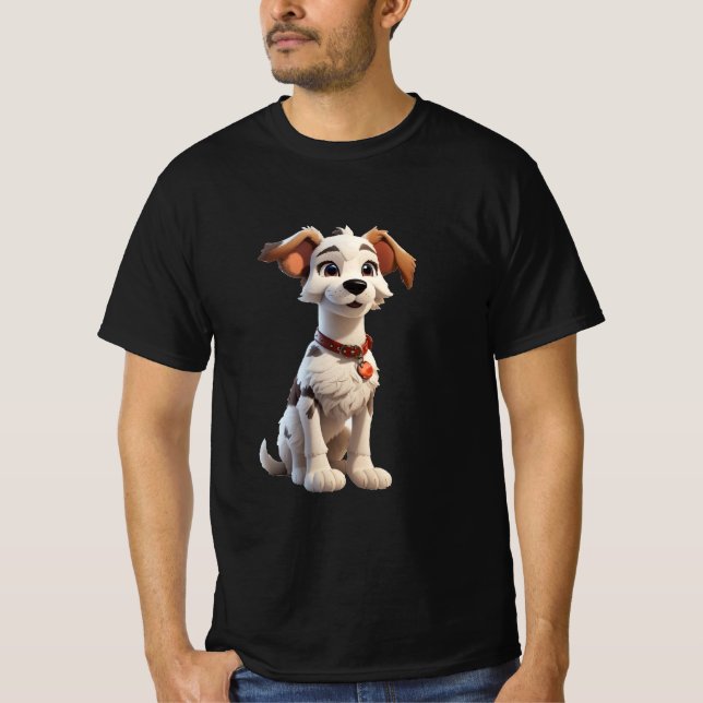 Camiseta oh chico mis perros ladran (Anverso)