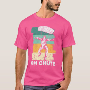 Camiseta Oh Chute Skydiving Skydive Parachute S