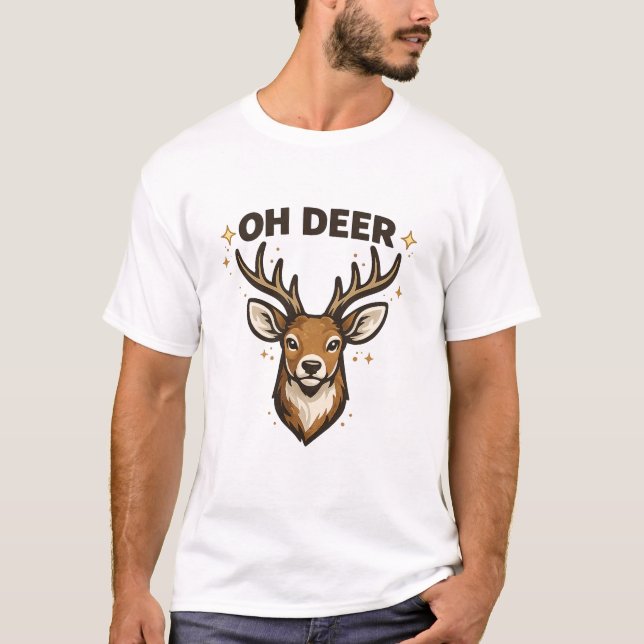 Camiseta ¡Oh Ciervo! (Anverso)