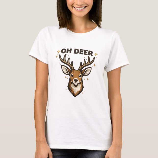 Camiseta ¡Oh Ciervo! (Anverso)