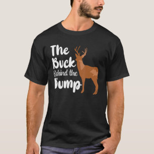 Camiseta Oh ciervo mi culo detrás del bulto estoy embarazad