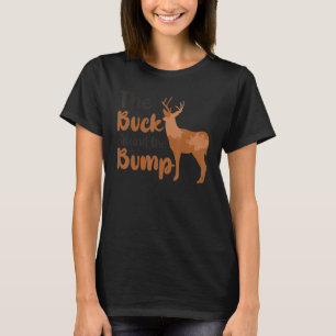 Camiseta Oh ciervo mi culo detrás del bulto estoy embarazad