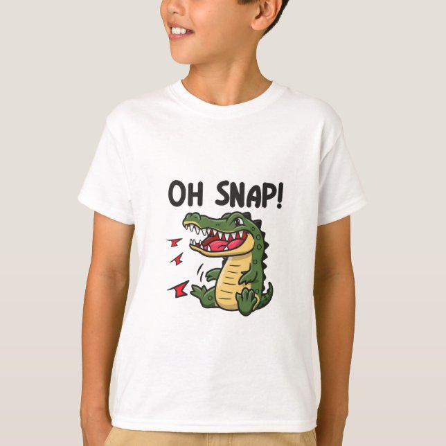 Camiseta oh cocodrilo (Anverso)