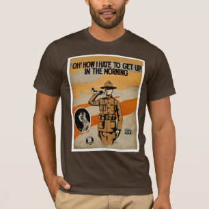Camiseta ¡Oh! Cómo odio levantarme por la mañana