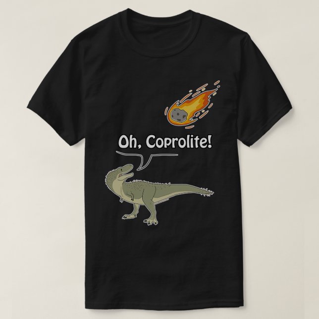 Camiseta Oh Coprolito (Diseño del anverso)
