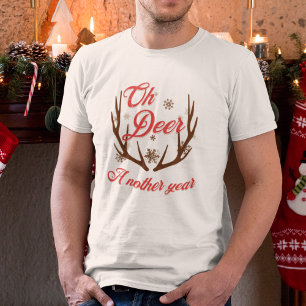 Camiseta Oh Deer a otros Navidades de año