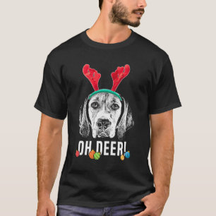 Camiseta Oh Deer Funny Harrier Xmas
