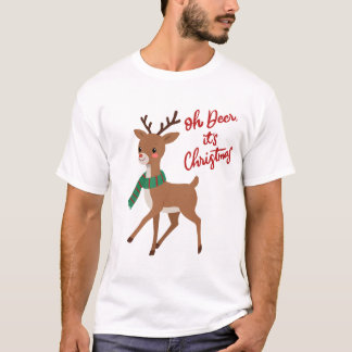 Camiseta Oh deer... it’s Christmas!