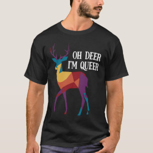 Camiseta Oh Deer, soy LGBT Queer