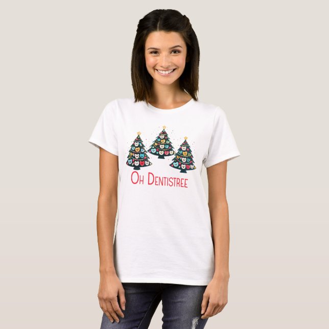 Camiseta Oh Dentistree Dental Navidades (Anverso completo)