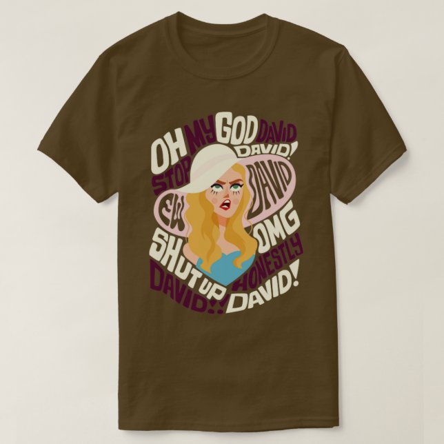 Camiseta Oh Dios mío (Diseño del anverso)