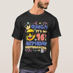 Camiseta ¡Oh Dios mío! Es mi Chica de cumpleaños número 16 