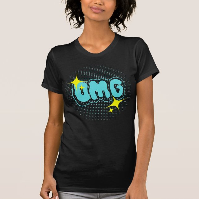 Camiseta ¡Oh Dios mío, retro Y2K Tee! (Anverso)
