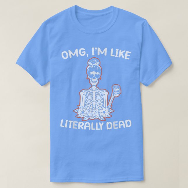 Camiseta Oh Dios mío, soy como la bombea de disfraces de Ha (Diseño del anverso)