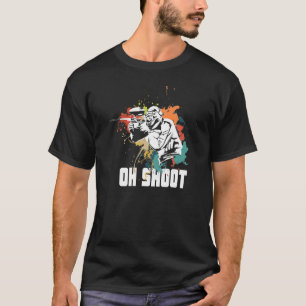 Camiseta Oh Disparen A Un Experto De Paintball