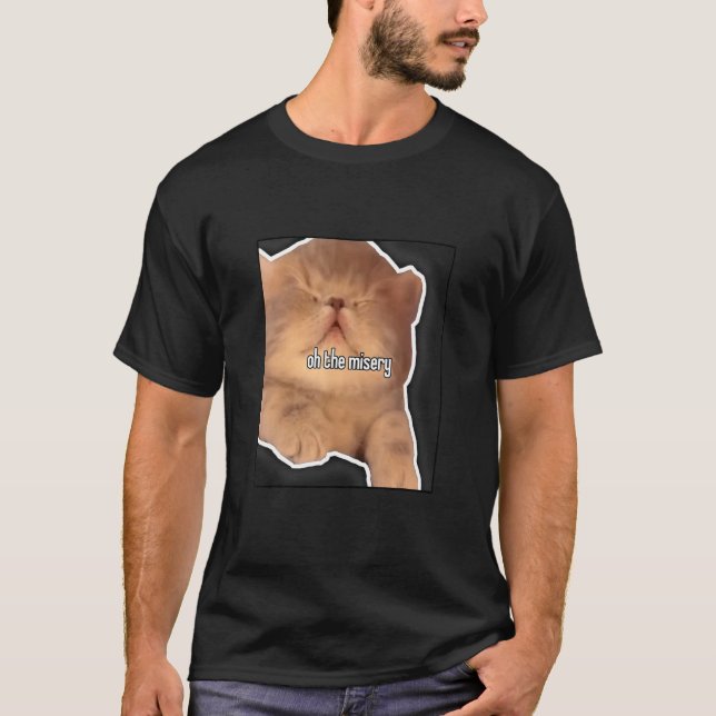Camiseta Oh El Gato Miseria (Anverso)