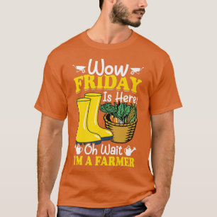 Camiseta Oh Espera, soy un granjero divertido agricultor Tr