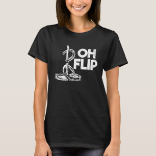 Camiseta Oh Flip Lanzamiento de herradura