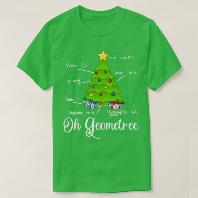 Camiseta Oh Geometree matemáticas divertidas inspiradas en  (Diseño del anverso)