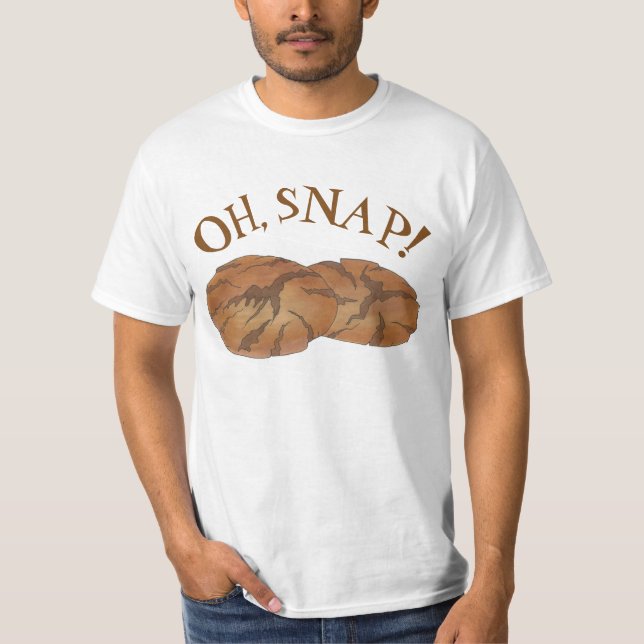 Camiseta Oh (Ginger) Snap Amish PA Cookies Holandesas Ginge (Anverso)