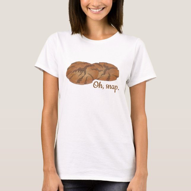 Camiseta Oh (Ginger) Snap Amish PA Cookies Holandesas Ginge (Anverso)