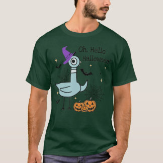 Camiseta Oh Hello Halloween Pigeon Spooky Seasoneachers boy