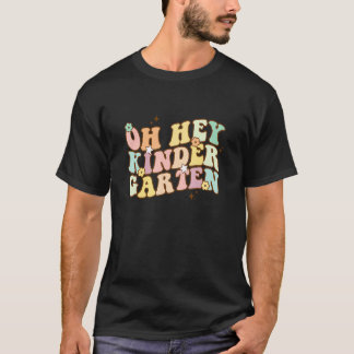 Camiseta Oh Hey El Profesor De Jardín De Niños De Vuelta A