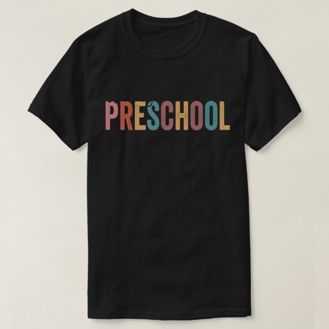 Camiseta Oh Hey Preescolar El Primer Día de la Escuela  (Diseño del anverso)