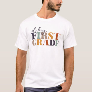 Camiseta Oh Hey Primer Grado De Vuelta A La Escuela Para Pr