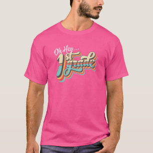 Camiseta Oh Hey Primer Grado De Vuelta Al Vintage Escolar