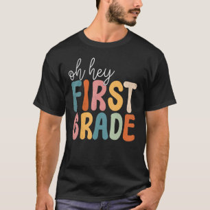 Camiseta Oh Hey primer grado Equipo Cute Primer grado Maest