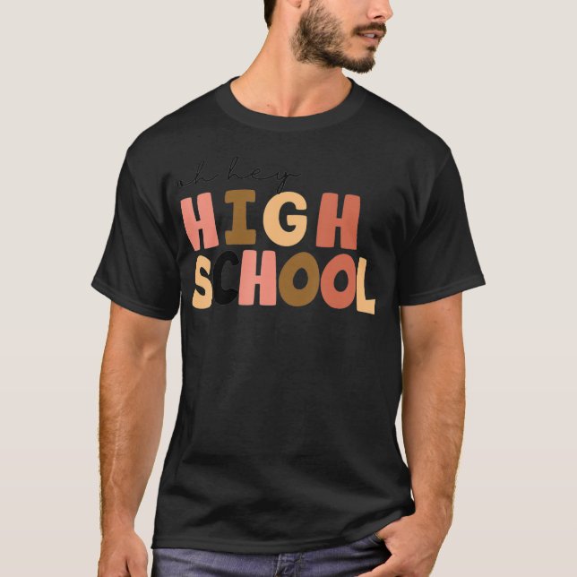 Camiseta Oh hey Profesor de secundaria (Anverso)