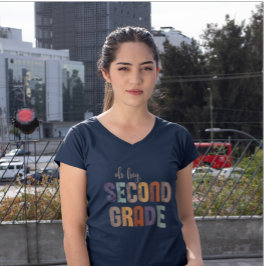 Camiseta Oh Hey Segundo Grado De Vuelta Al Diseño Escolar