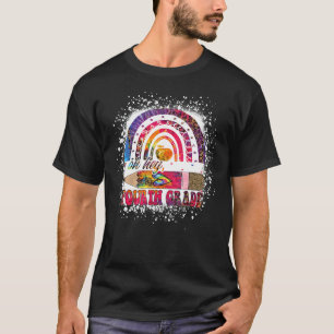 Camiseta Oh Hola Corbata de Cuarto Grado Arcoíris Tinte de