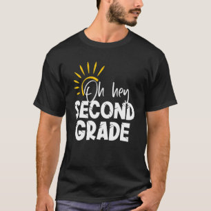 Camiseta Oh Hola Maestra de Segundo Grado Estudiante de 2do