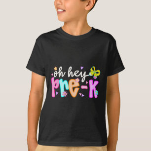 Camiseta Oh Hola Pre K Preescolar Regreso a la Escuela Prim