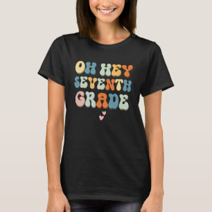 Camiseta Oh Hola Profesor De Séptimo Grado De Regreso A La 