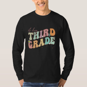 Camiseta Oh Hola Tercer Grado Groovy Profesor De Regreso A