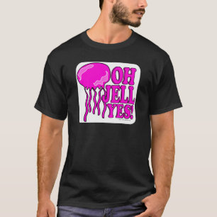 Camiseta Oh Jell Sí Divertida Medusa Dibujo Animado