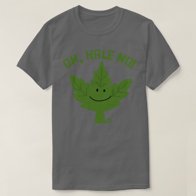 CAMISETA OH KALE NO (Diseño del anverso)