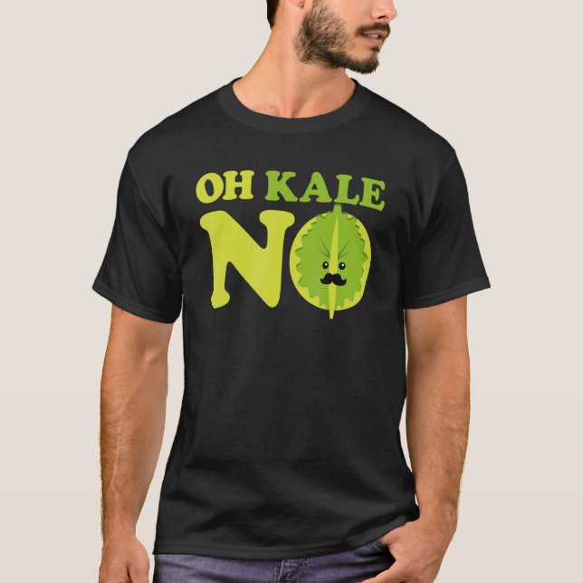 Camiseta Oh Kale No Kale Spinach (Anverso)