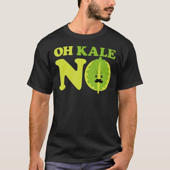 Camiseta Oh Kale No Kale Spinach (Anverso)